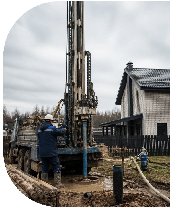 Бурение скважин на воду под ключ в Кореновске от 124368 р. | АПаруса-Кнв