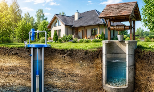 Автономное водоснабжение загородного дома Кореновск: скважина или колодец